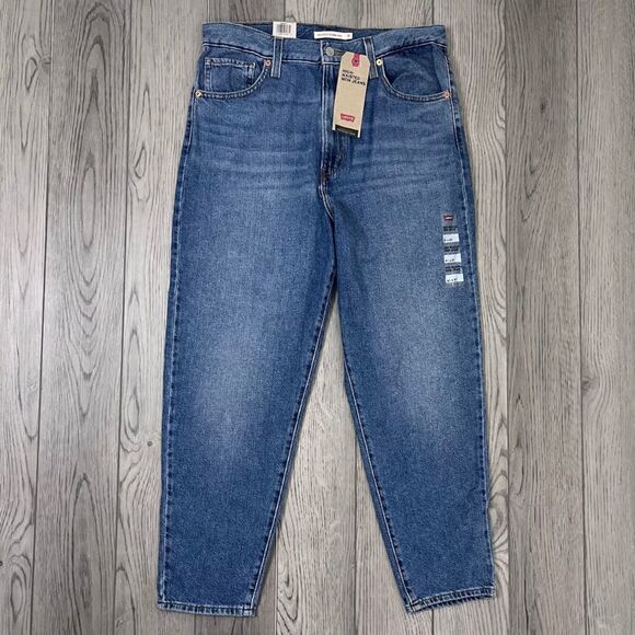 Levi's Womens Size 31 High Waist Mom Cotton Denim NEW Jeans Vintage Casual Retro - Picture 1 of 13